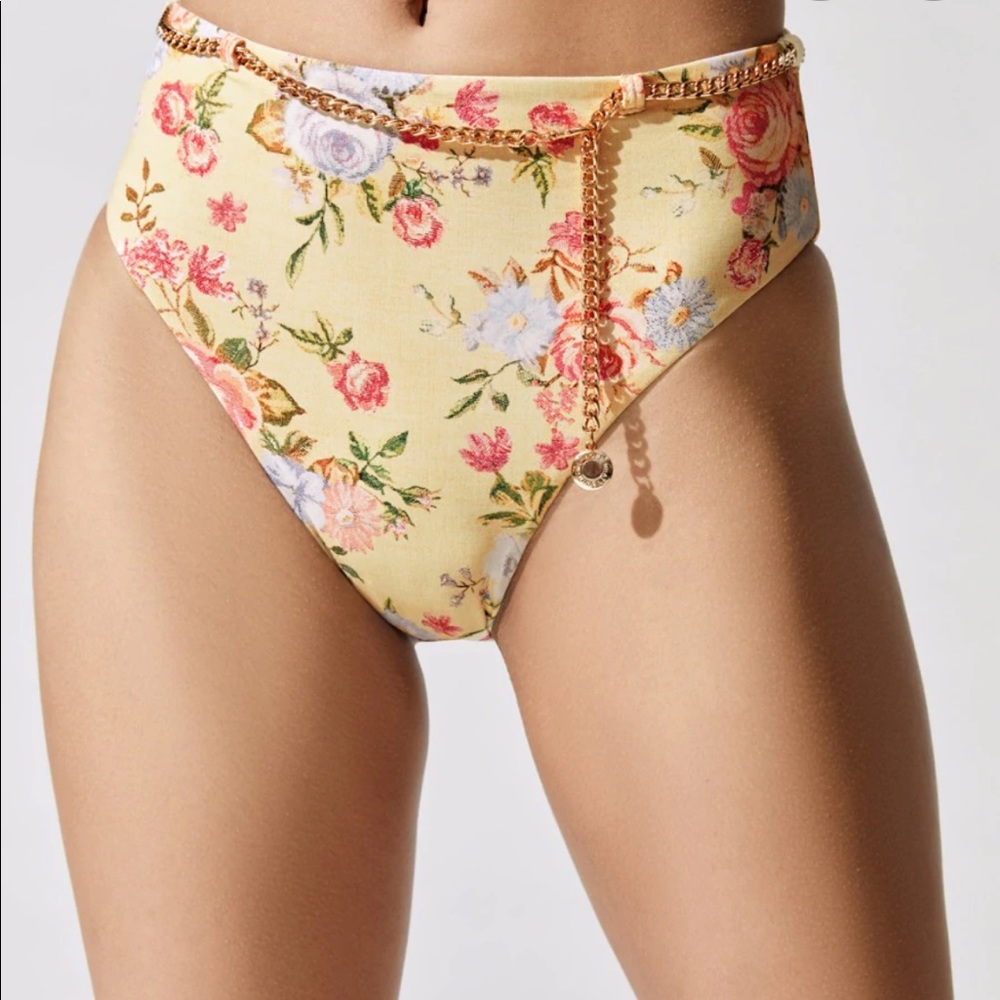 WeWoreWhat Belted Emily Bottom Vintage Drapes